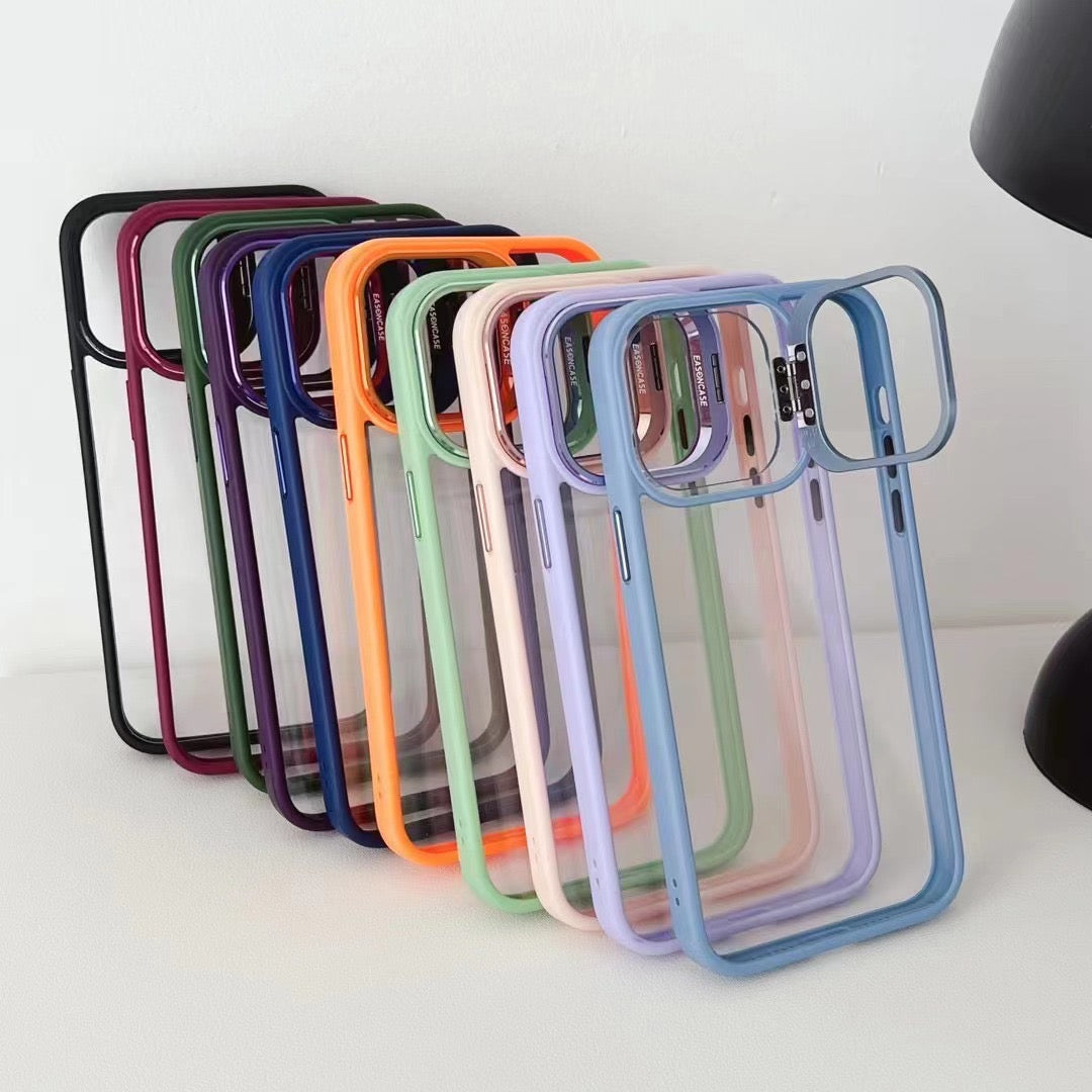 BLUE METAL AIR SKIN WITH CAMERA RING & CAMERA STAND